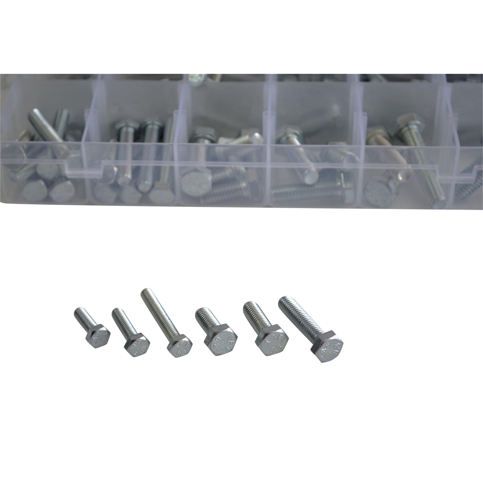 316pc High Tensile Hex Head Bolt and Nut - Twin Eagle Imports