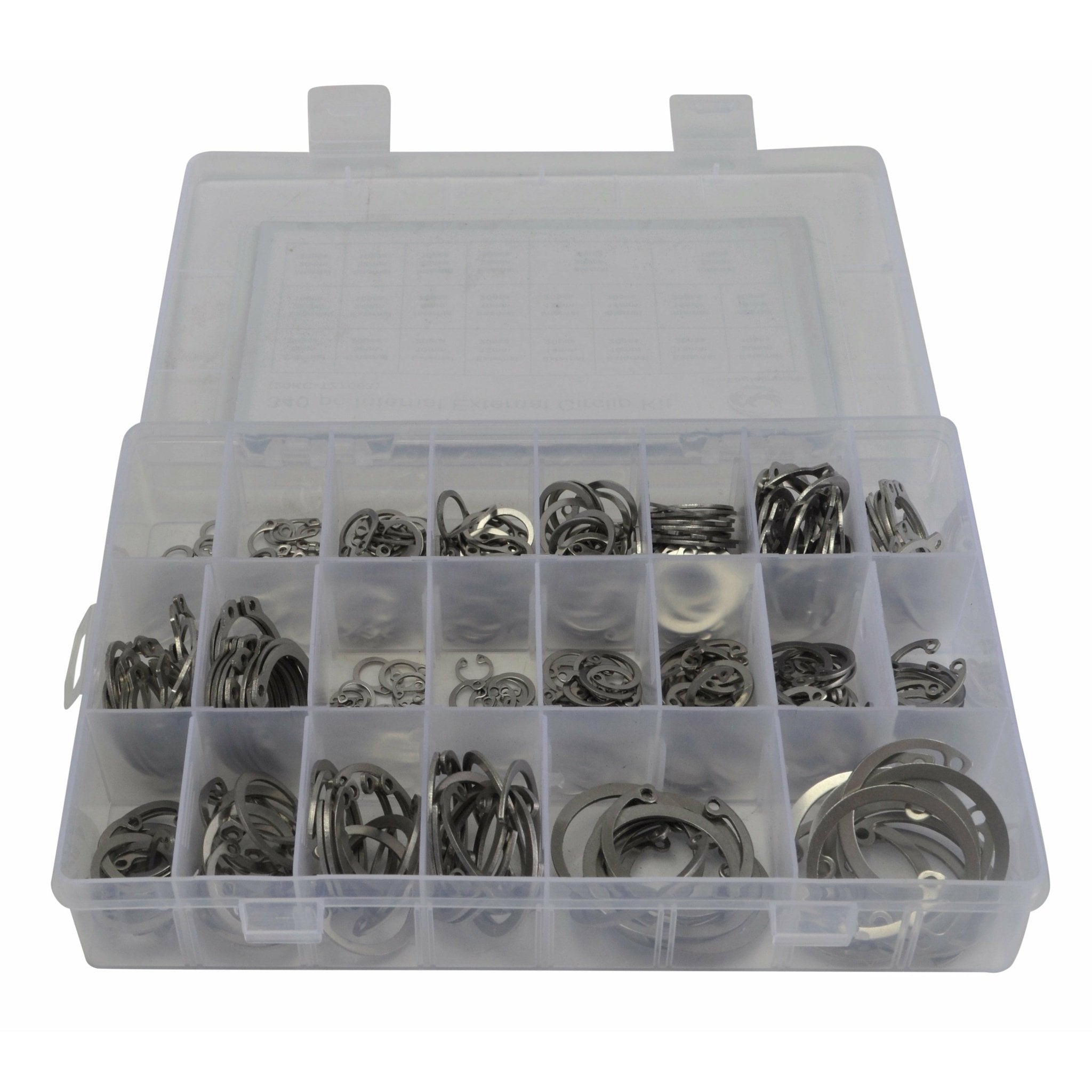 340pc 304 Stainless Steel Circlip Kit - Twin Eagle Imports