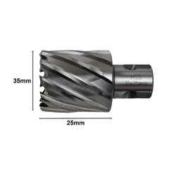 35 x 25mm D.O.C HSS 3/4" Universal Shank Annular Cutter - Twin Eagle Imports