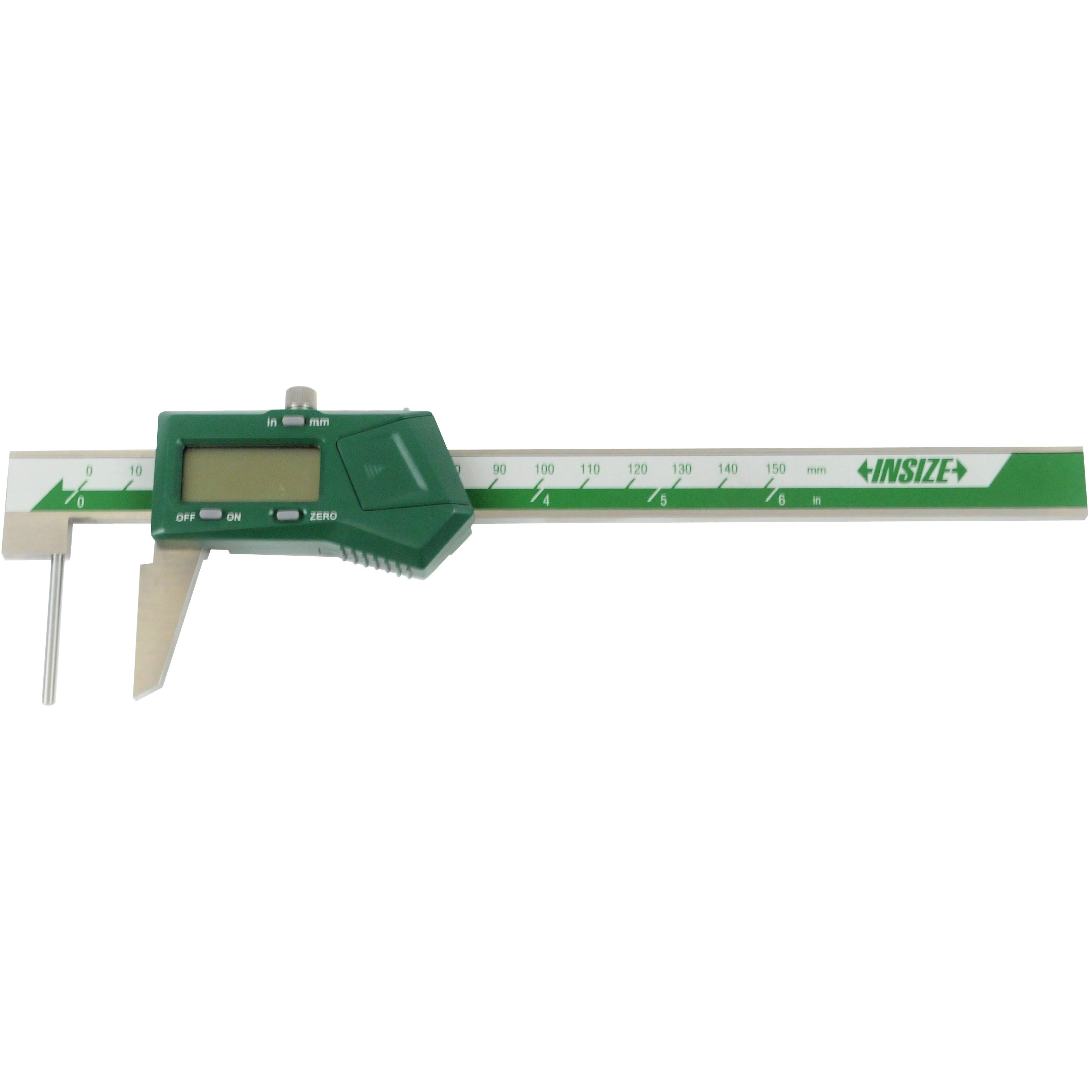 Insize Digital Tube Thickness Caliper 0-150mm/0-6" Range Series 1161-150A