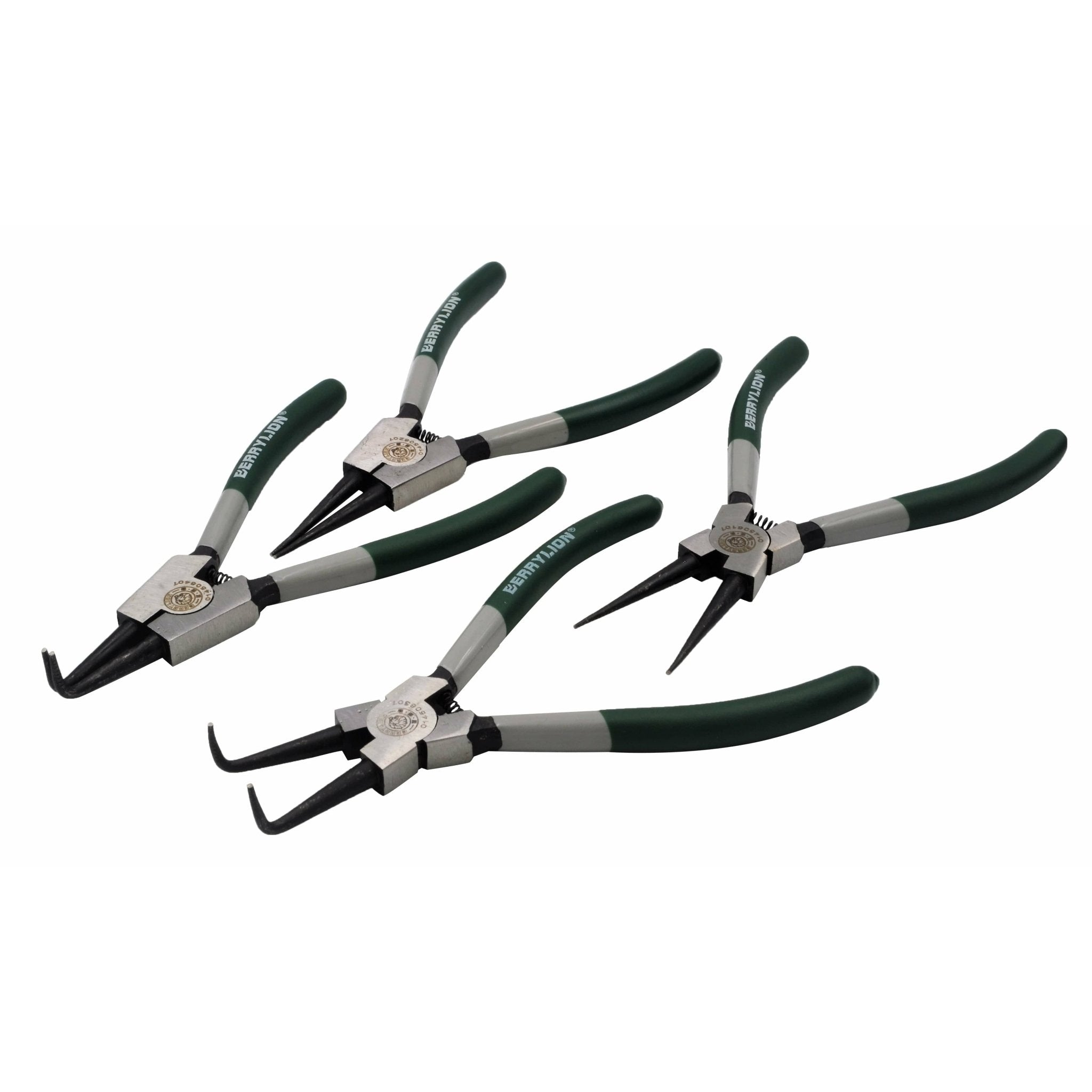 4 Piece 7" Circlip Pliers Set Internal External Kit - Twin Eagle Imports
