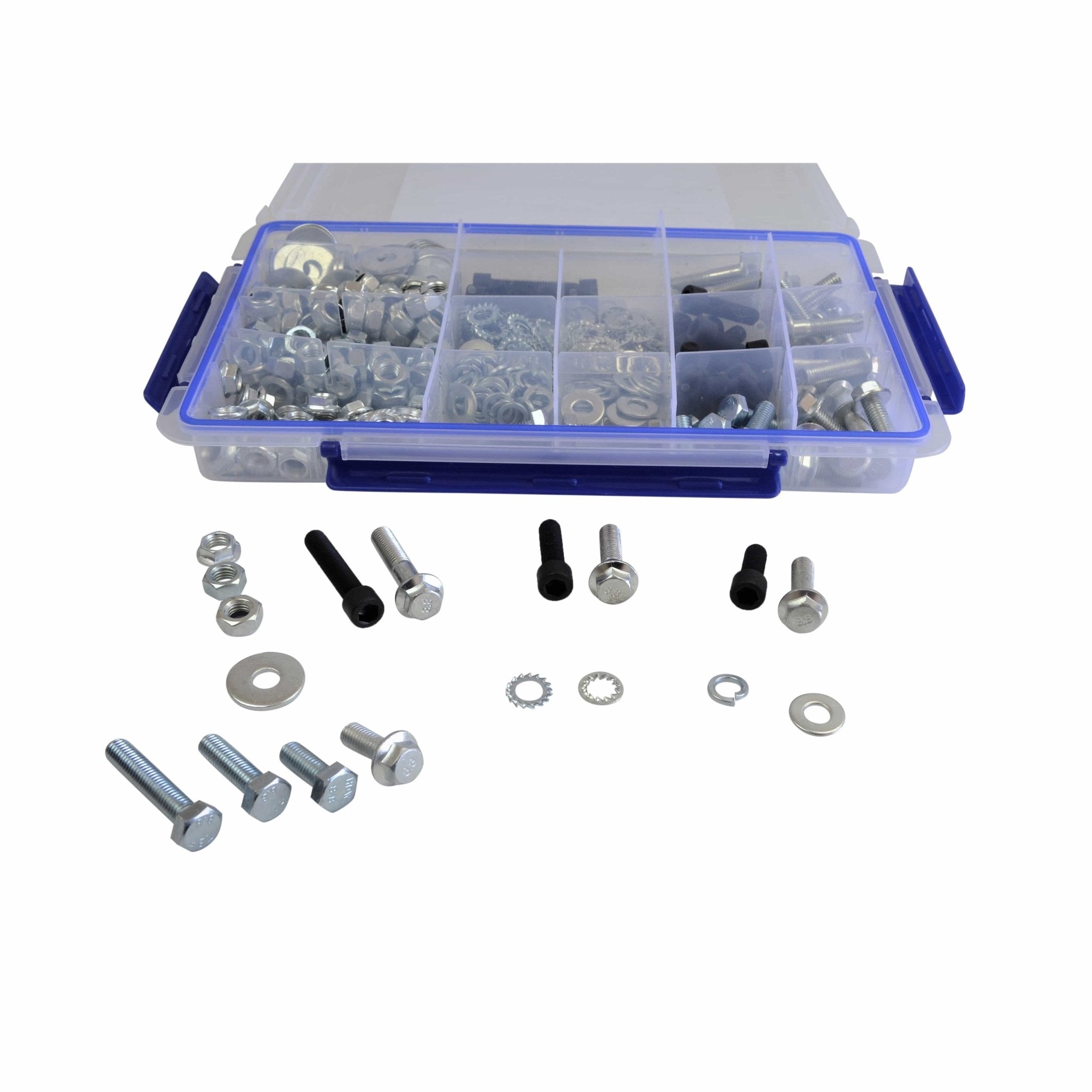 401pc High Tensile Cap Screw Bolts Grab Kit - Twin Eagle Imports