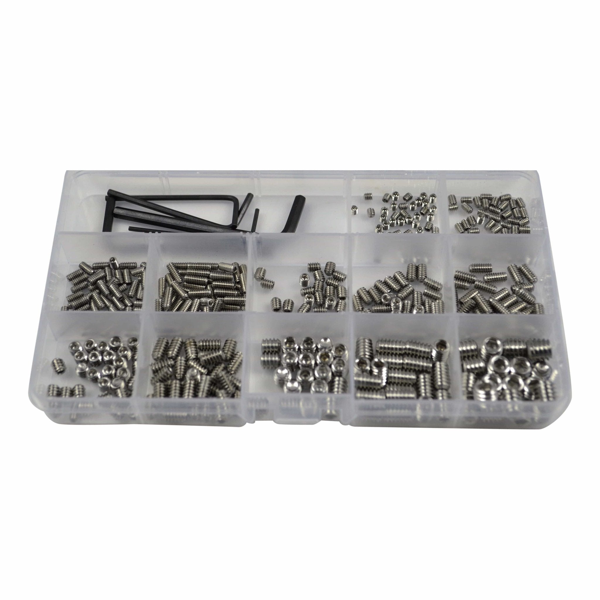 410pc Imperial Stainless Steel Grub Screw Grab Kit Assortment - Twin Eagle Imports