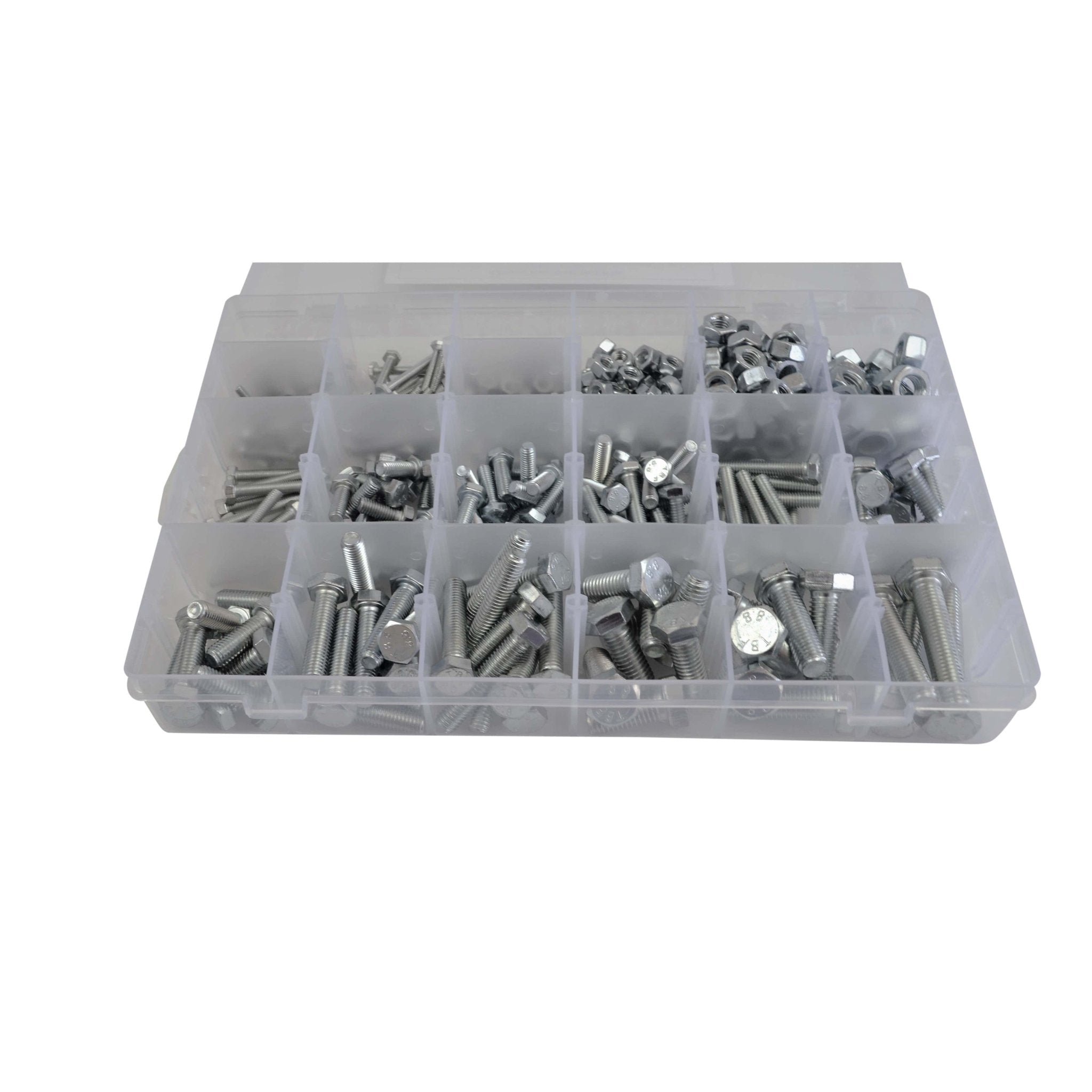 424pc High Tensile Metric Nut and Bolt Grab Kit - Twin Eagle Imports