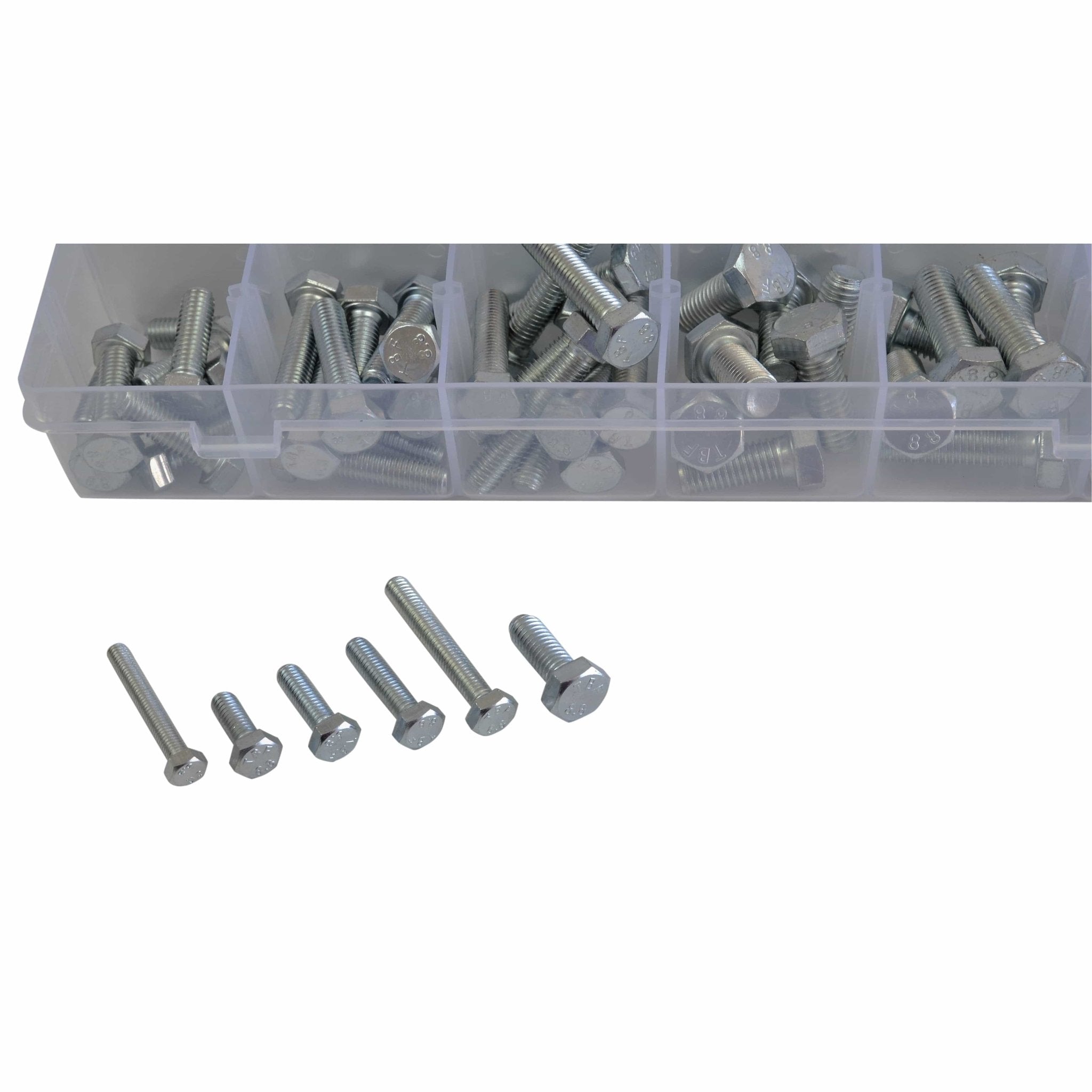 424pc High Tensile Metric Nut and Bolt Grab Kit - Twin Eagle Imports