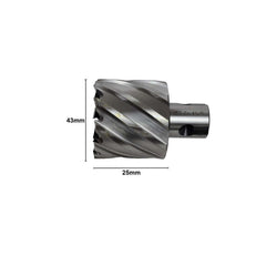 43 x 25mm D.O.C HSS 3/4" Universal Shank Annular Cutter - Twin Eagle Imports