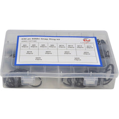 430pc 65 Mn Metric Snap Ring Retainer Grab Kit Assortment - Twin Eagle Imports