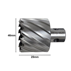 46 x 25mm D.O.C HSS 3/4" Universal Shank Annular Cutter - Twin Eagle Imports