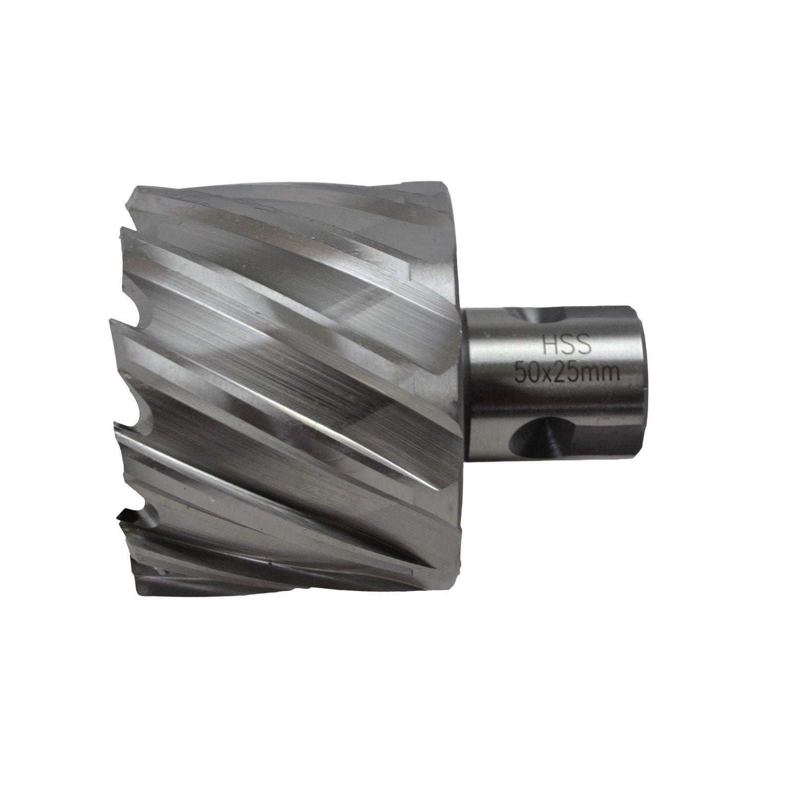 50 x 25mm D.O.C HSS Weldon Shank Annular Cutter - Twin Eagle Imports