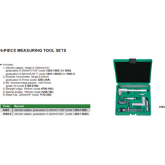 Insize 6pc Measuring Tool Kit Series 5063-2