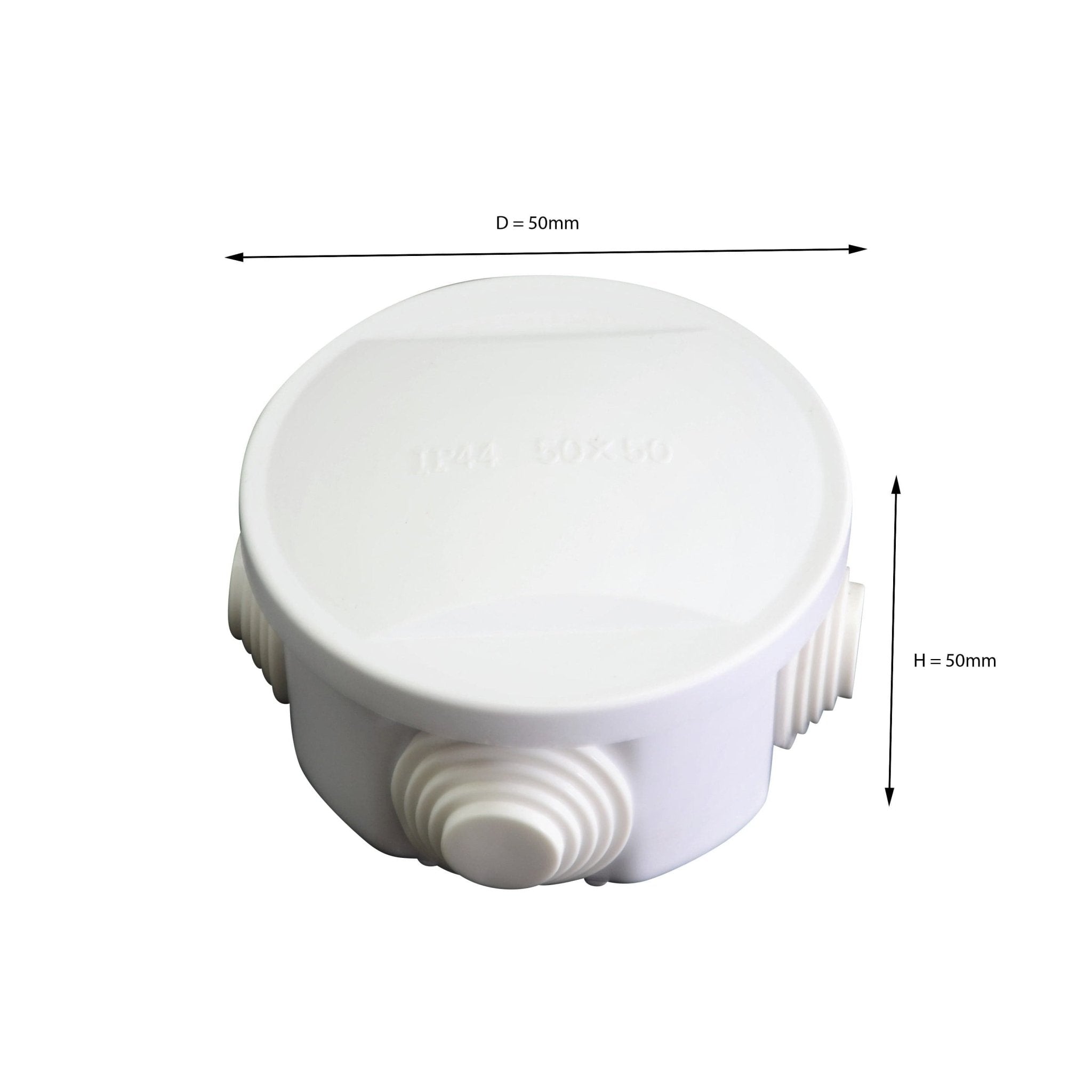 50x50 mm ABS Plastic IP44 Waterproof Junction Box - Twin Eagle Imports