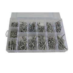 510pc 304 Stainless Steel Pop Rivit Grab Kit - Twin Eagle Imports
