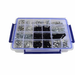 520pc High Tensile Cap Screw Bolts Grab Kit - Twin Eagle Imports