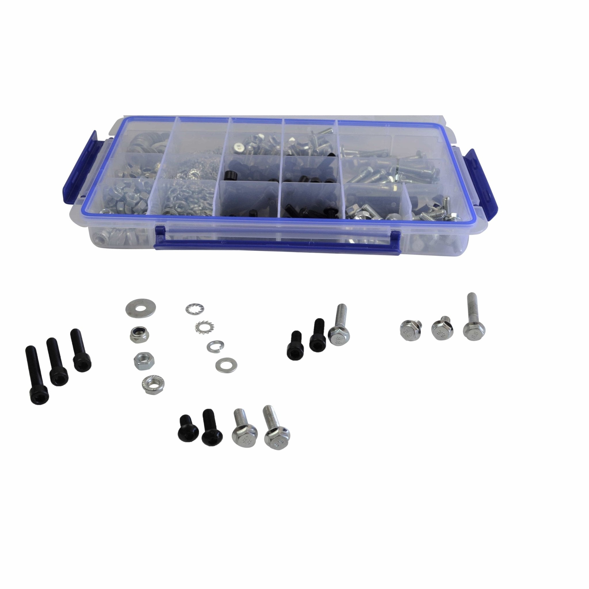 520pc High Tensile Cap Screw Bolts Grab Kit - Twin Eagle Imports