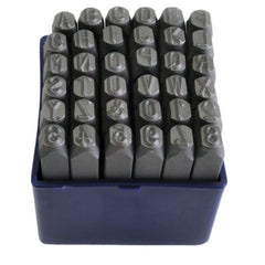 6mm Letter and Number Stamp Punch 36 Piece - Twin Eagle Imports