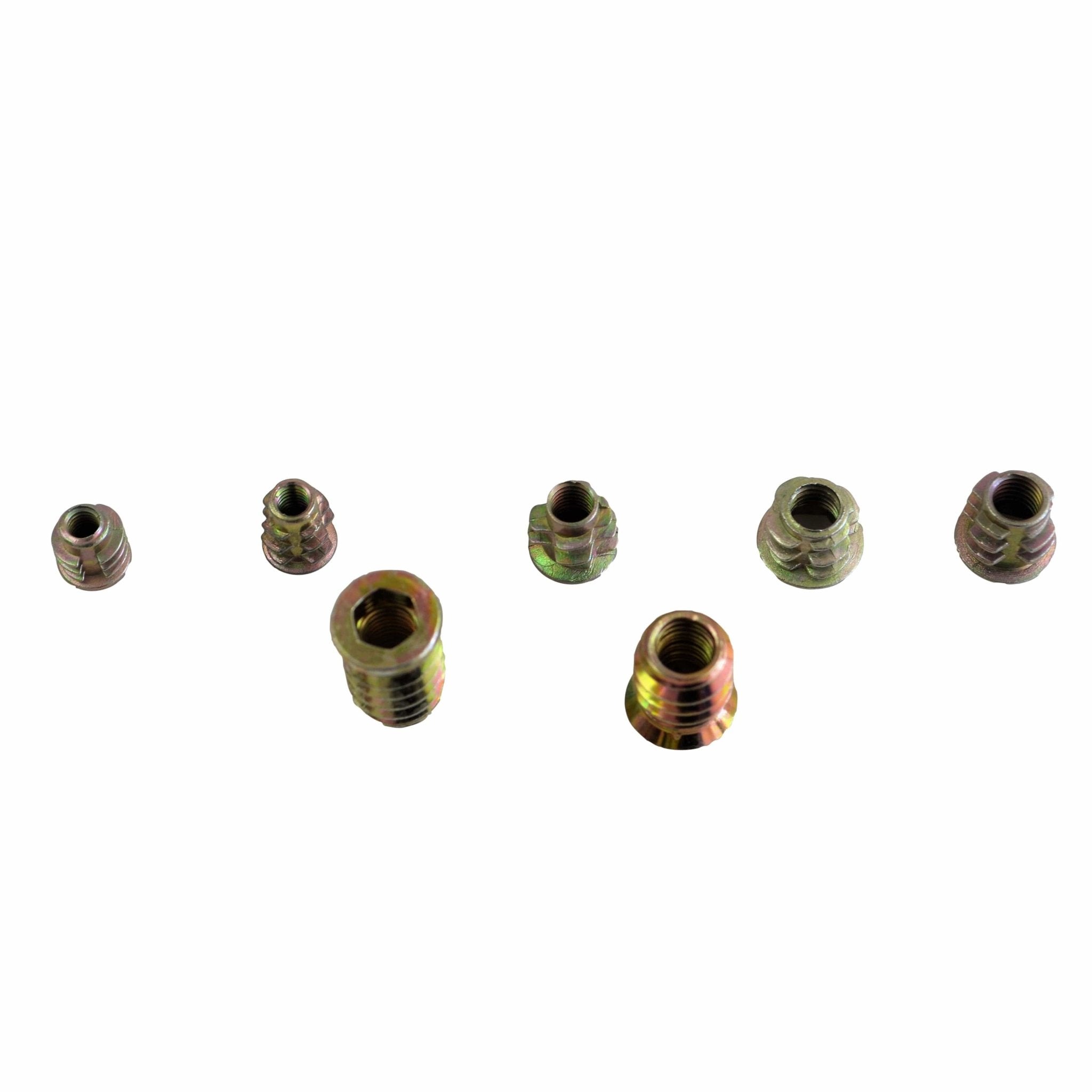 70pc Metric Zinc Alloy Furniture Inserts Grab Kit Assortment - Twin Eagle Imports