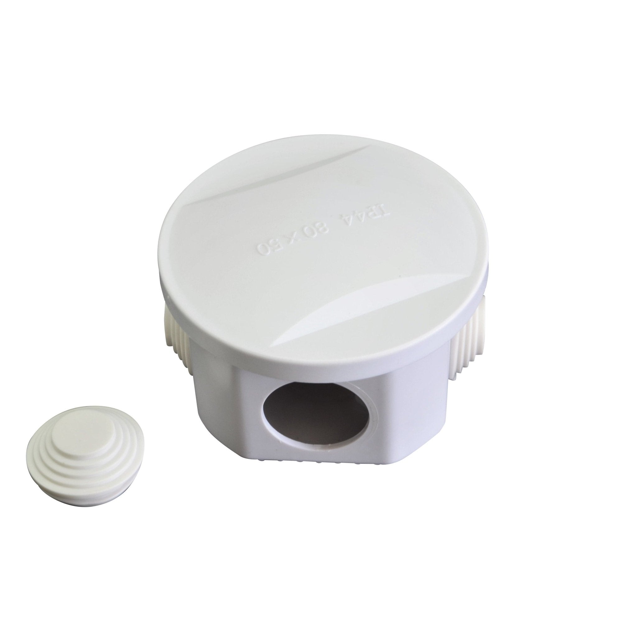 80x50 mm ABS Plastic IP44 Waterproof Junction Box - Twin Eagle Imports
