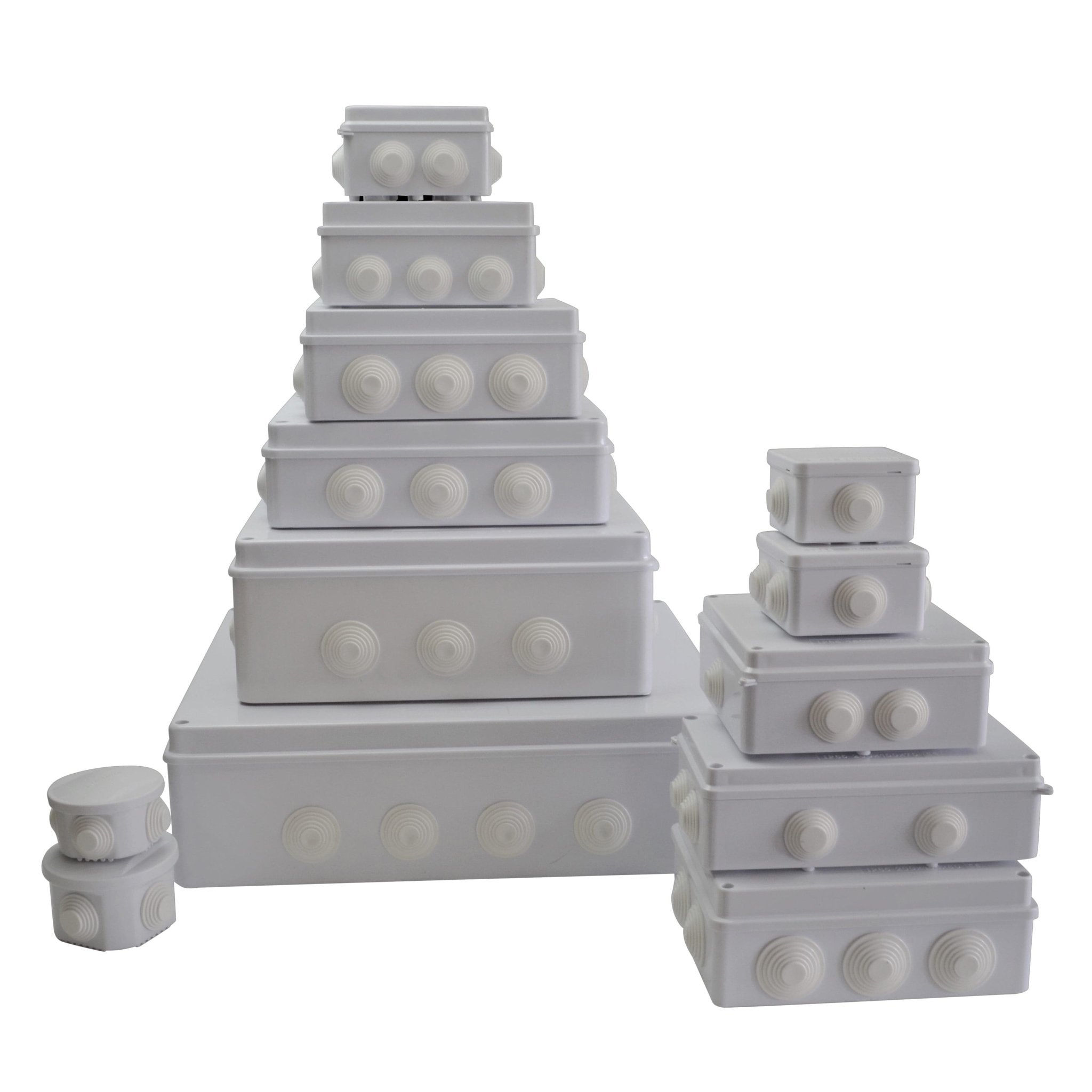 80x50 mm ABS Plastic IP44 Waterproof Junction Box - Twin Eagle Imports