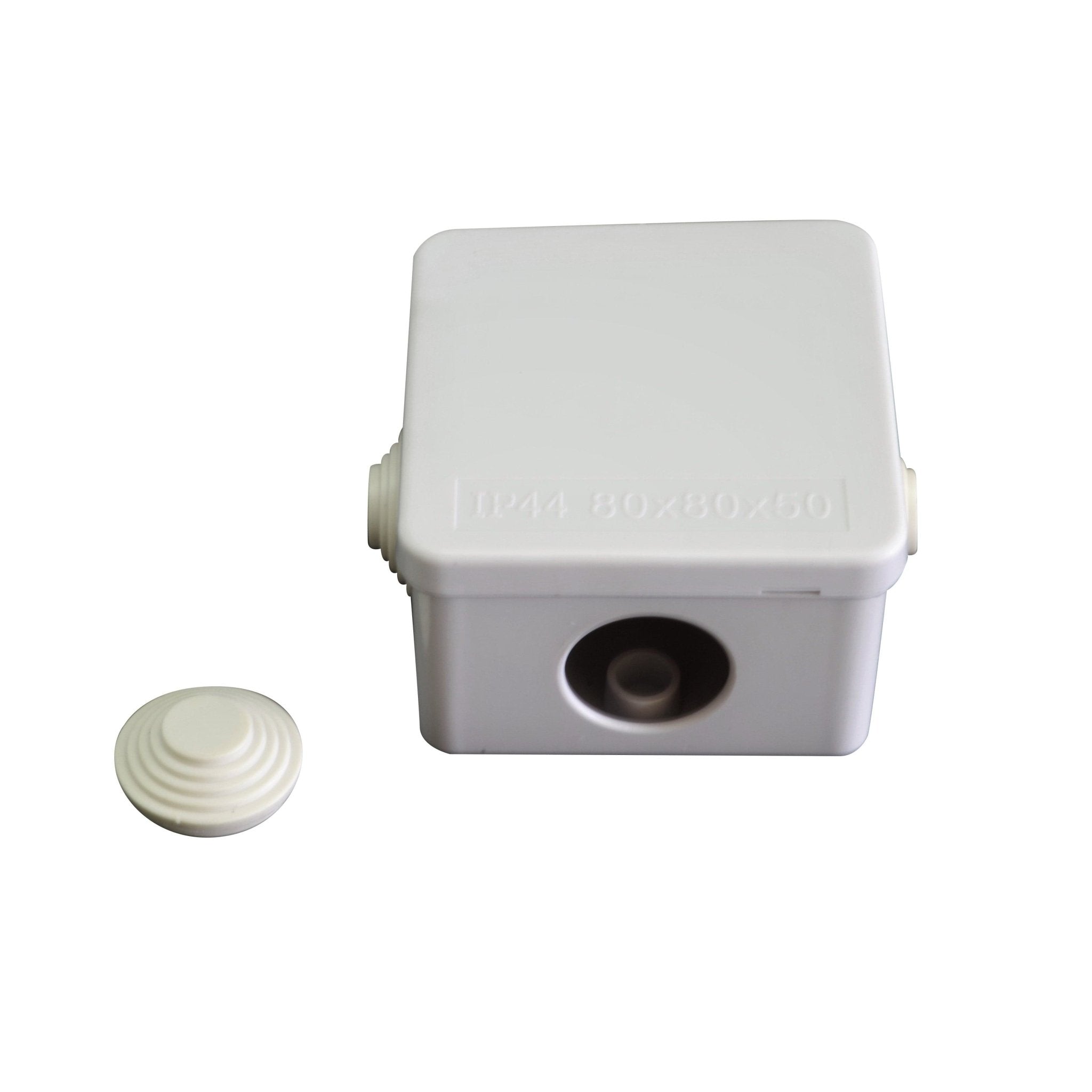 80x80x50 mm ABS Plastic IP44 Waterproof Junction Box - Twin Eagle Imports