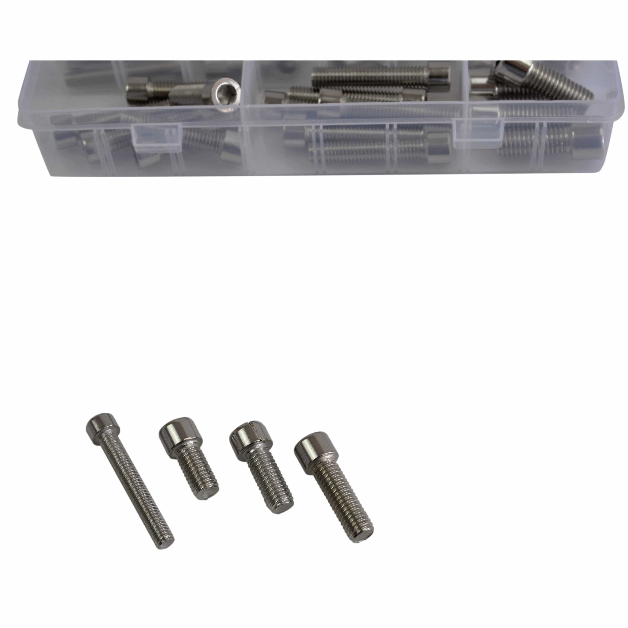 90pc Stainless Steel Cap Screw Bolt Assortment Grab Kit - Twin Eagle Imports