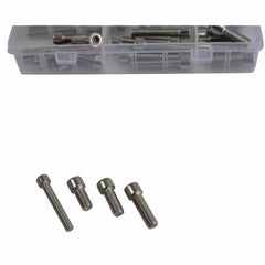 90pc Stainless Steel Cap Screw Bolt Assortment Grab Kit - Twin Eagle Imports