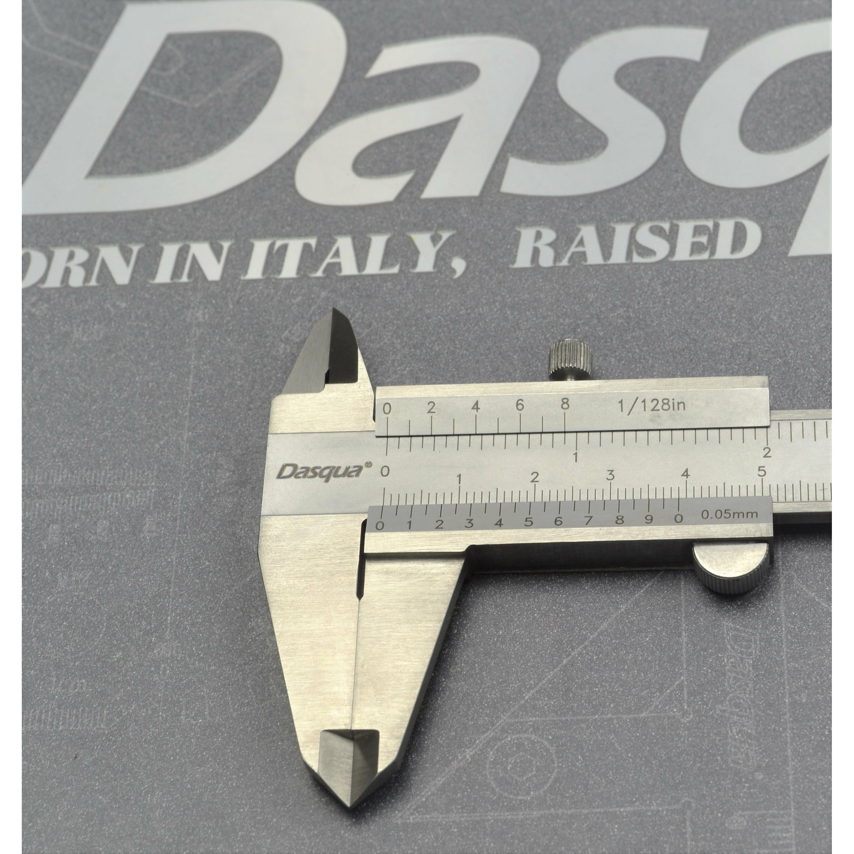  Dasqua Monoblock Vernier Caliper 0-150 mm/0-6" Series 1120-3115