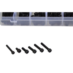 430 pc High Tensile 8.8 Socket Head Cap Screw Bolt Assortment Grab Kit M3 - M8