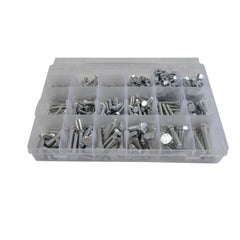 424 pc High Tensile Grade 8.8 Nut & Bolt Grab Kit Assortment  M4 - M10