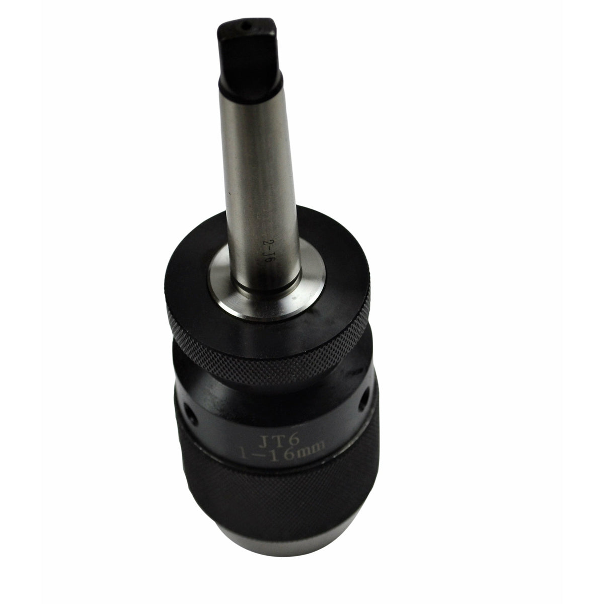 1/32-5/8" or 1-16mm Keyless Drill Chuck with MT2/JT6 Arbor with Tang