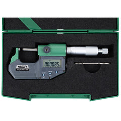 Insize Digital Spherical Anvil Tube Micrometer 0-25mm/0-1" Range Series 3560-25E