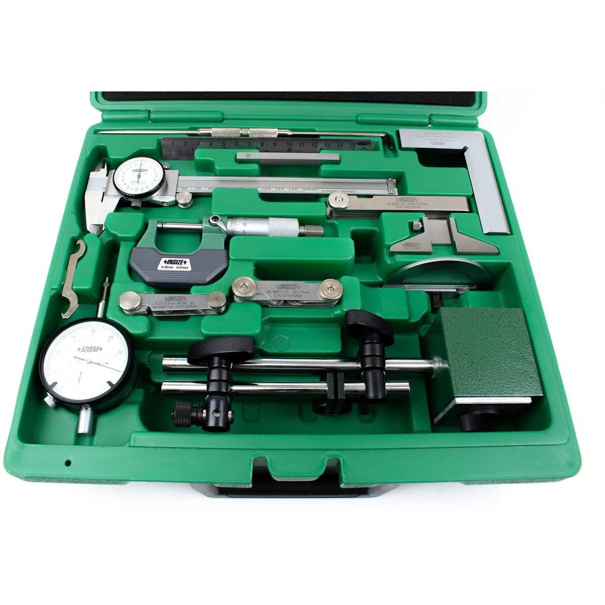 INSIZE Comprehensive 13 Piece Measuring Tool Kit Series 5014