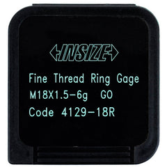 Insize GO Thread Ring Gauge M18X1.5 Series 4129-18R