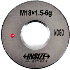 Insize NOGO Thread Ring Gauge M18X1.5 Series 4129-18RN