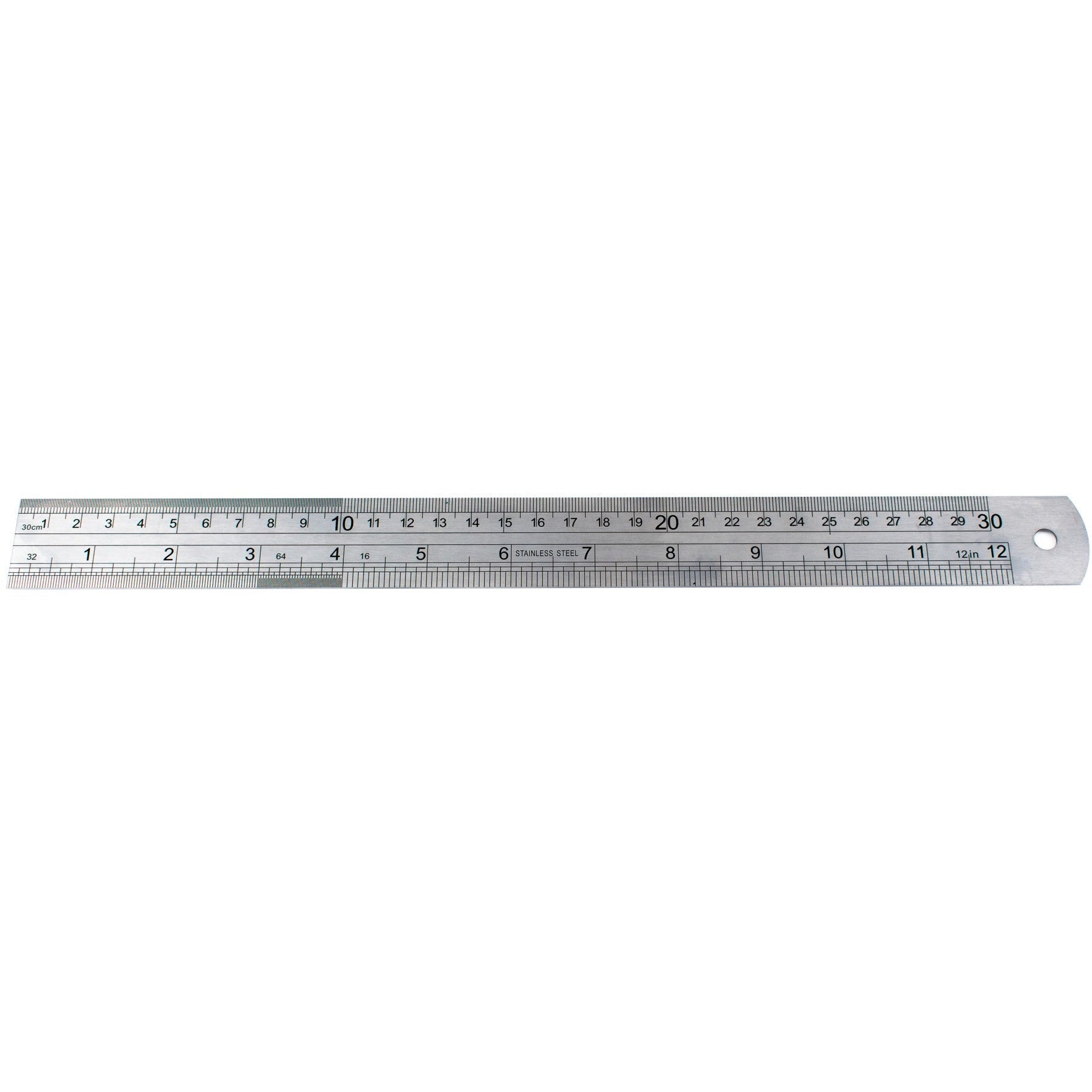 Insize Stainless Steel Ruler 300mm/12" Range Series 7110-3001