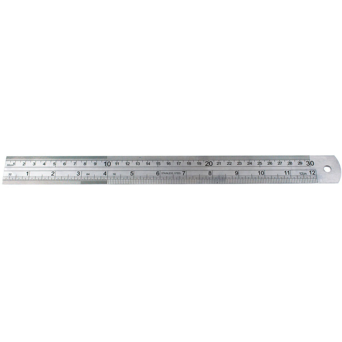Insize Stainless Steel Ruler 300mm/12" Range Series 7110-3001