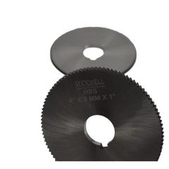 One Maxwell HSS Milling Slotting Slitting Saw Cutters 4" x 5mm x 1" Inch Bore