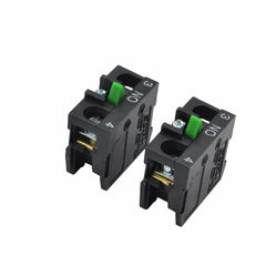 x2 XEN-L1111 Generic Green Stalk NO Contact Block Switch