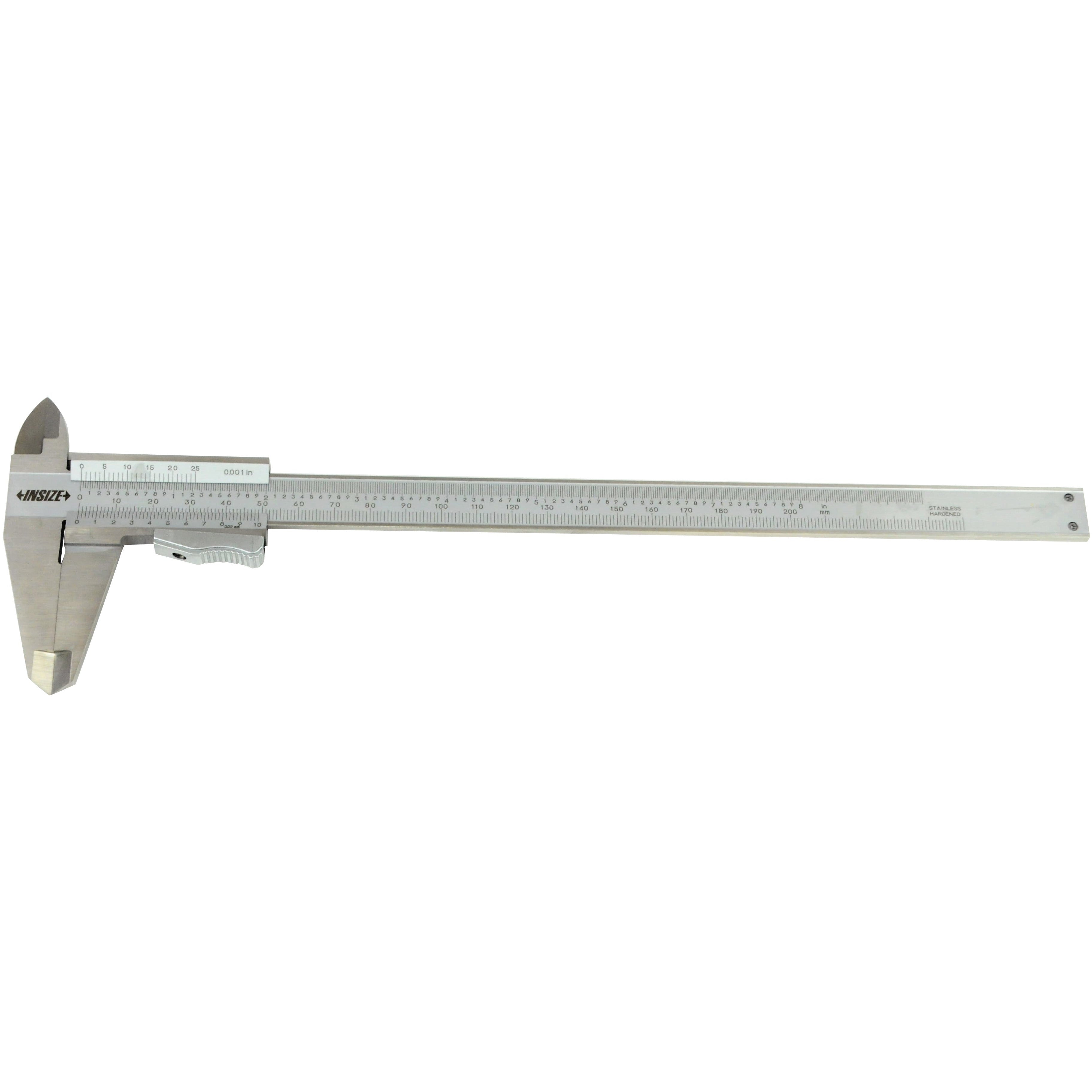 Insize Vernier Caliper 0-200mm/0-8" x 0.02mm Range Series 1223-2002