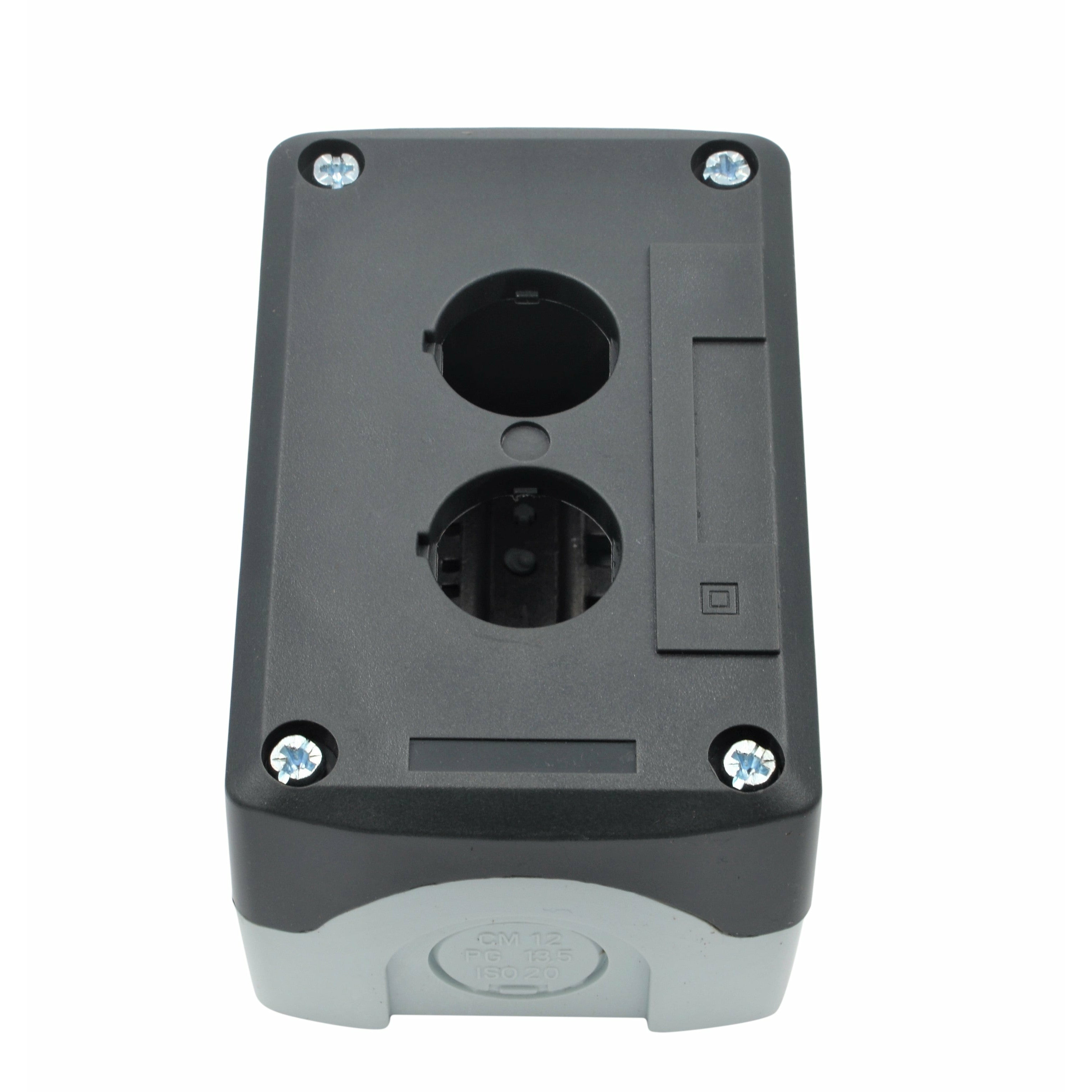 XALD02 Double Pole Blank Control Station Casing