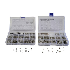 820 pc Stainless Steel Metric and Imperial Grub Set Grab Kit Assortment