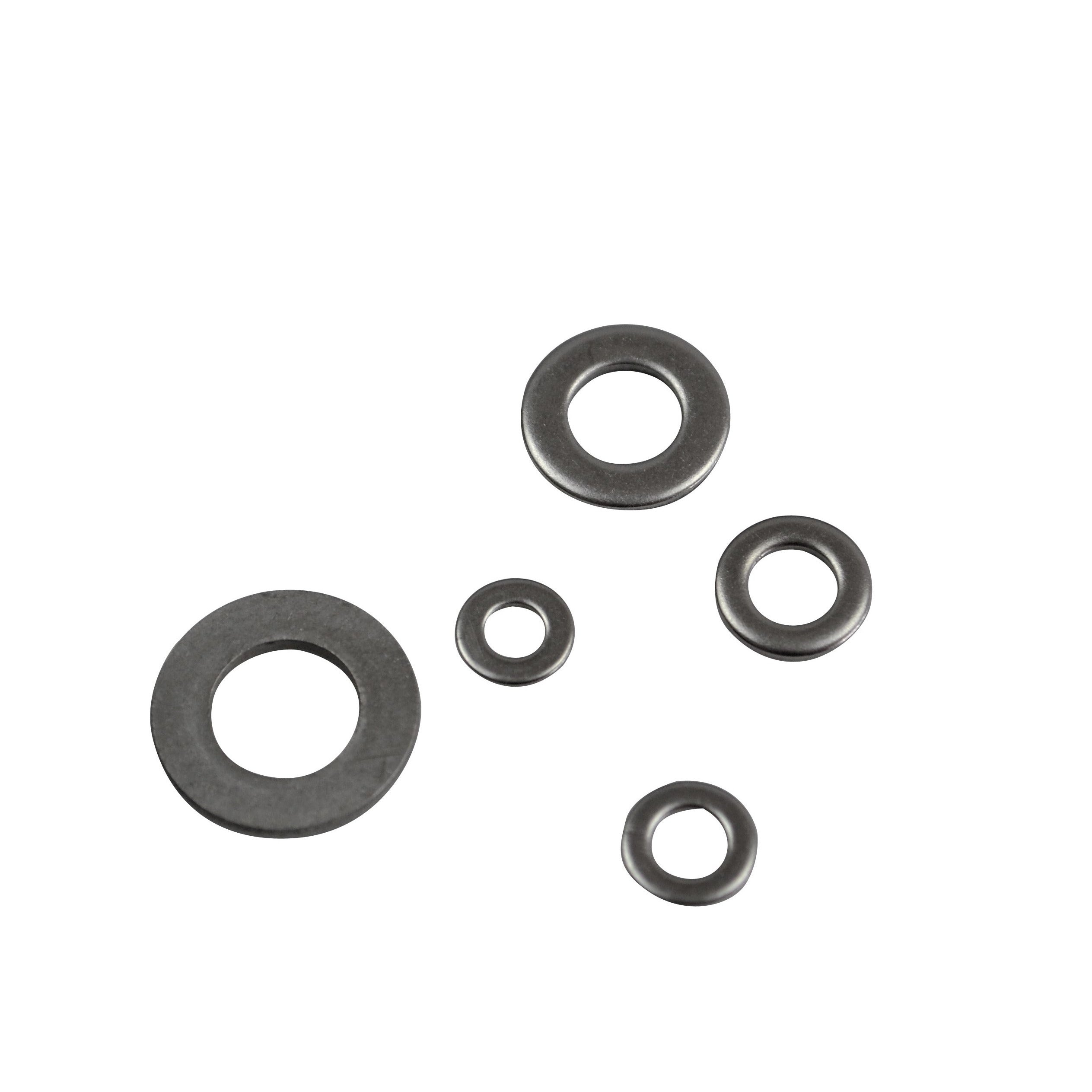 flat washer split washer teeth washer stainless steal 460pc kit 5 sizes M4 M10 fastners assortment set