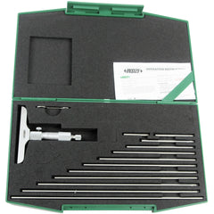 Insize Metric Depth Micrometer 0-300mm Range Series 3240 - 300