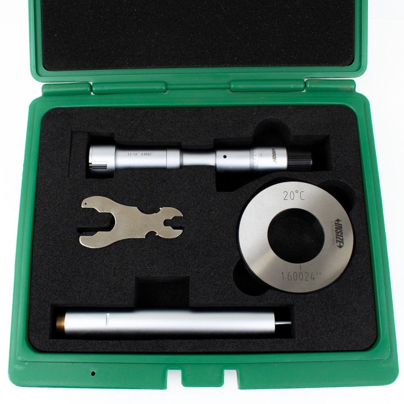 Insize Three Point Internal Micrometer 1.2-1.6" Range Series 3227-E16