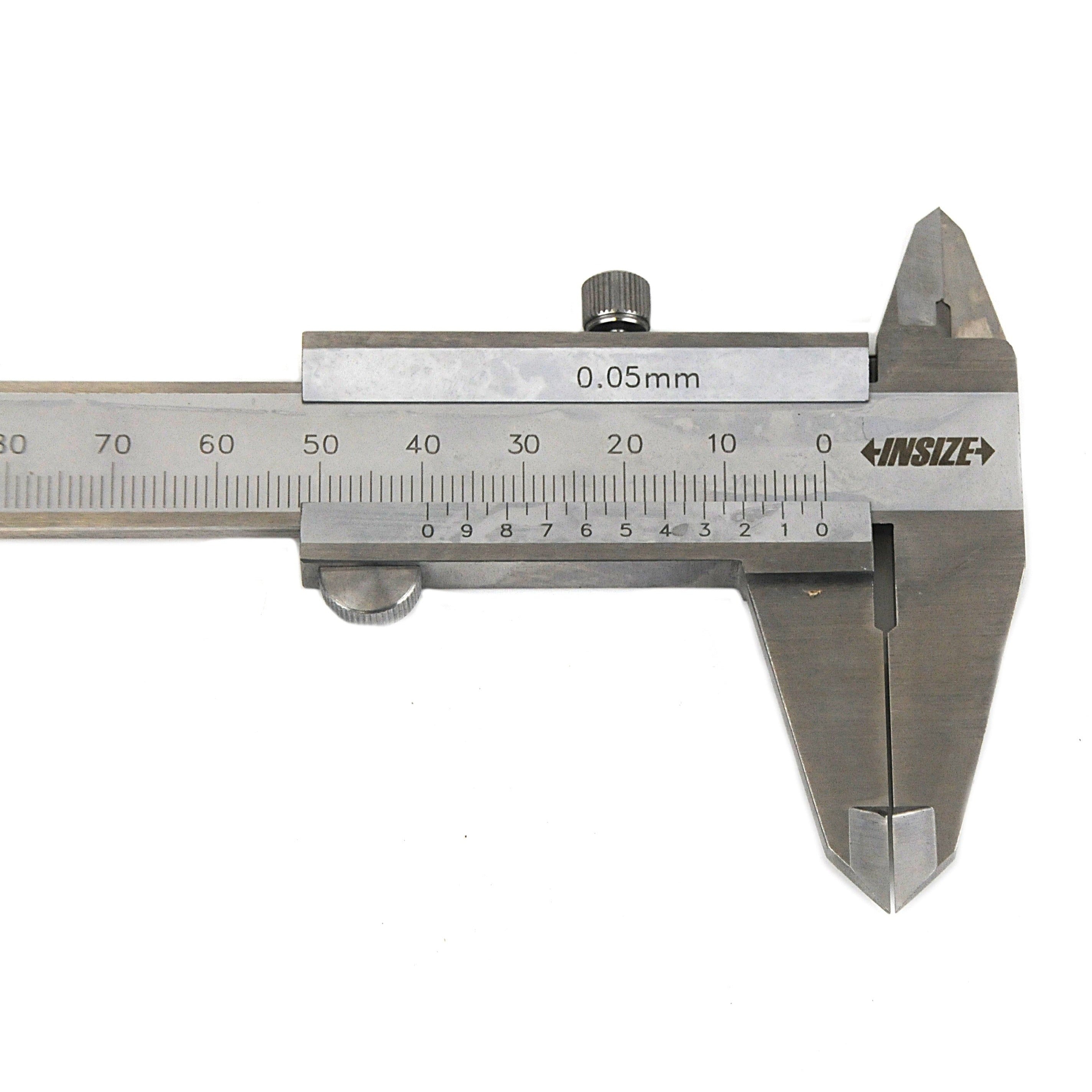 Insize Vernier Left Hand Caliper 0-150mm/0-6" Range Series 1239-150