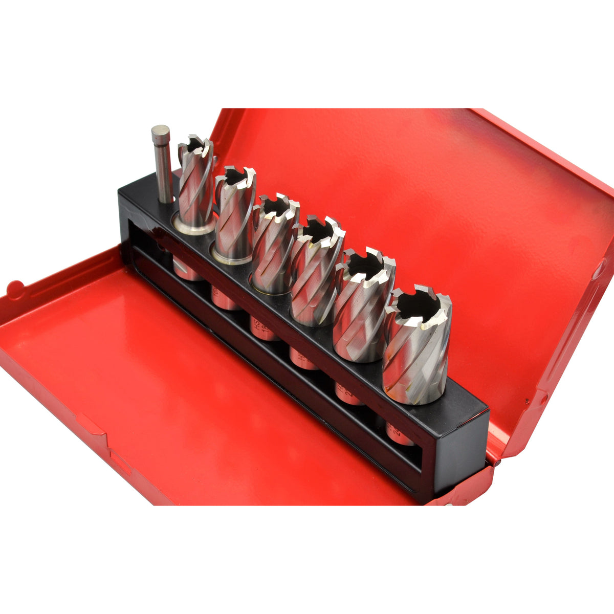 7 PC Weldon Shank HSS Annular Cutter Set 