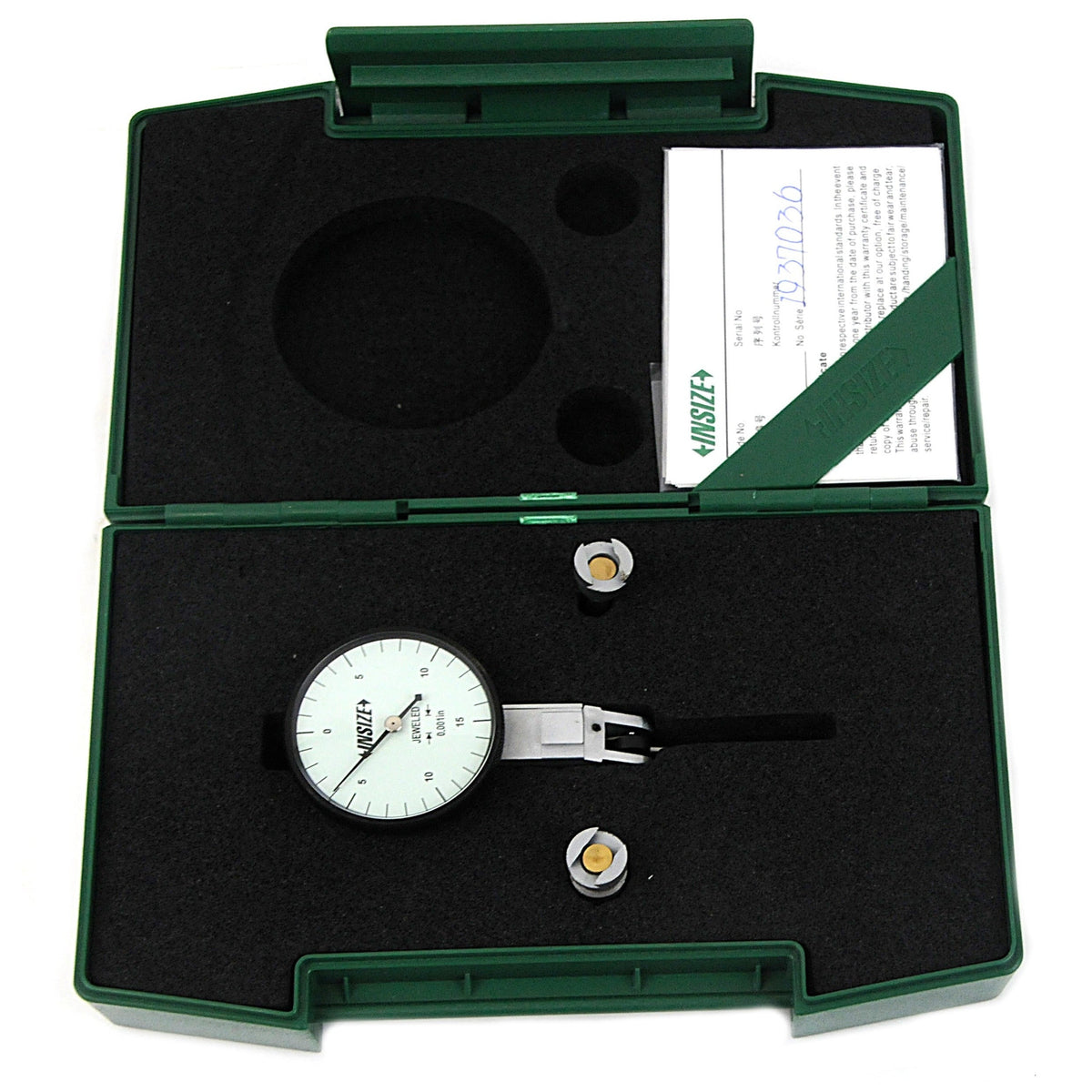 Insize Metric Dial Indicator 0.03" Range Series 2381-31