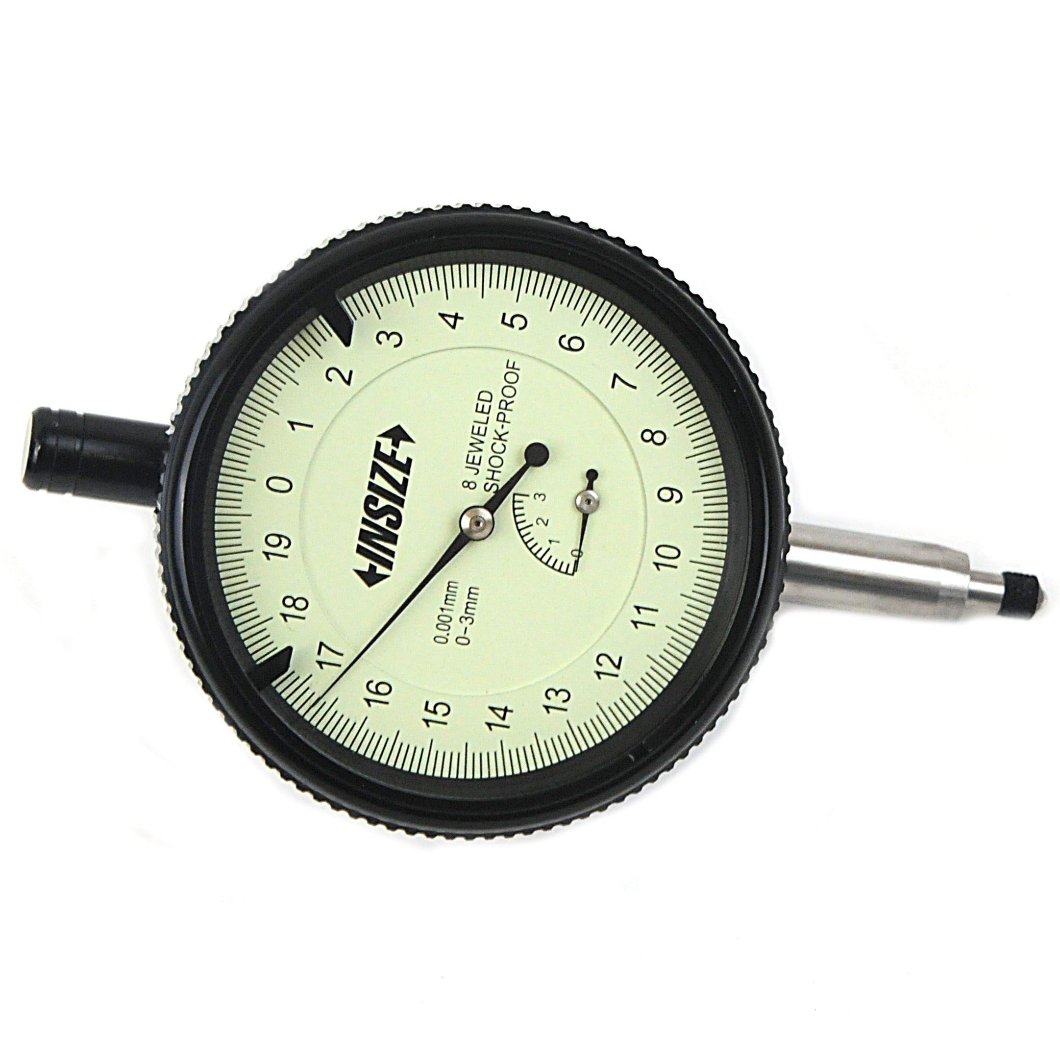 Insize Precision Dial Indicator 3mm Range Series 2313-3A