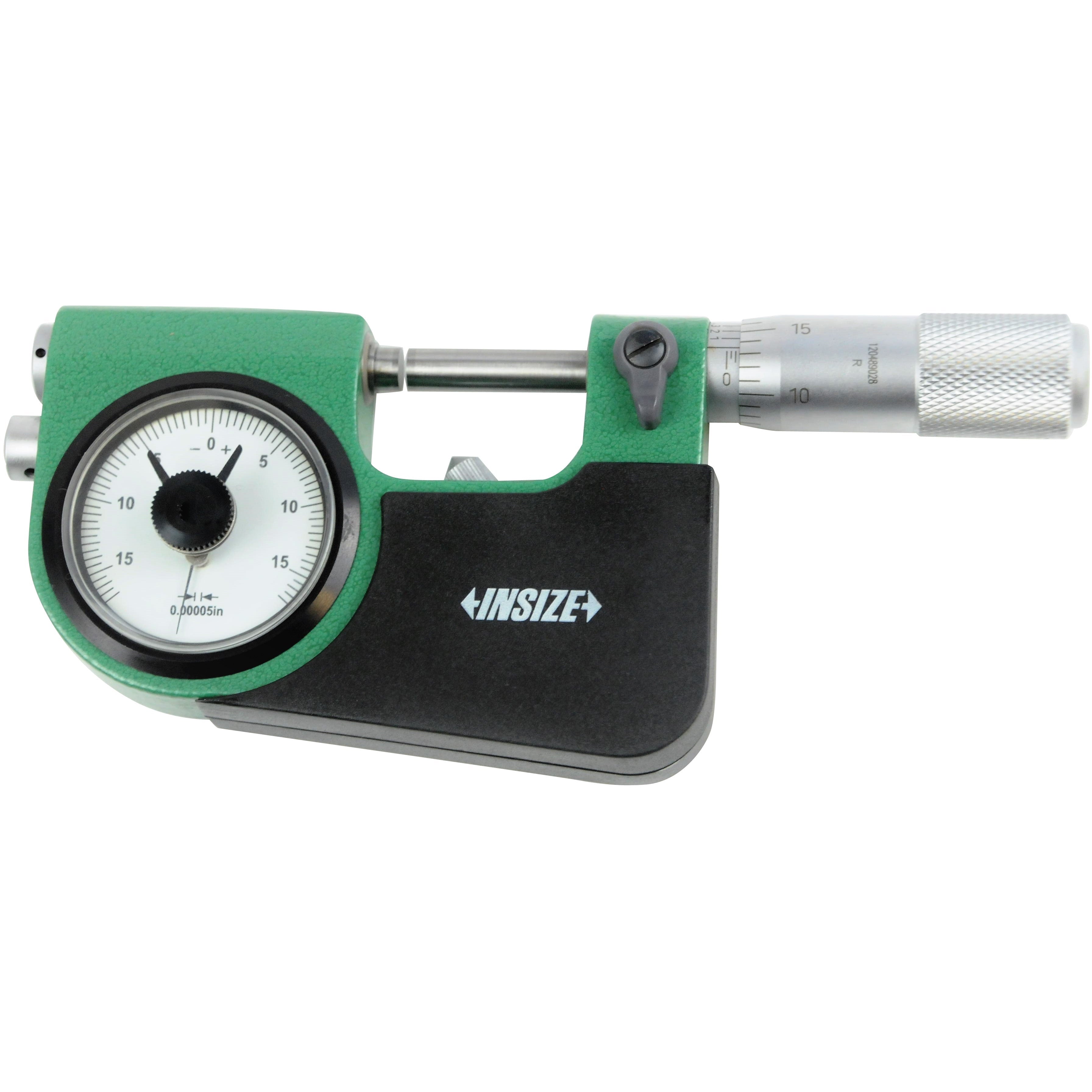 Insize Indicating Micrometer with Support 0-1" Range Series 3332-1