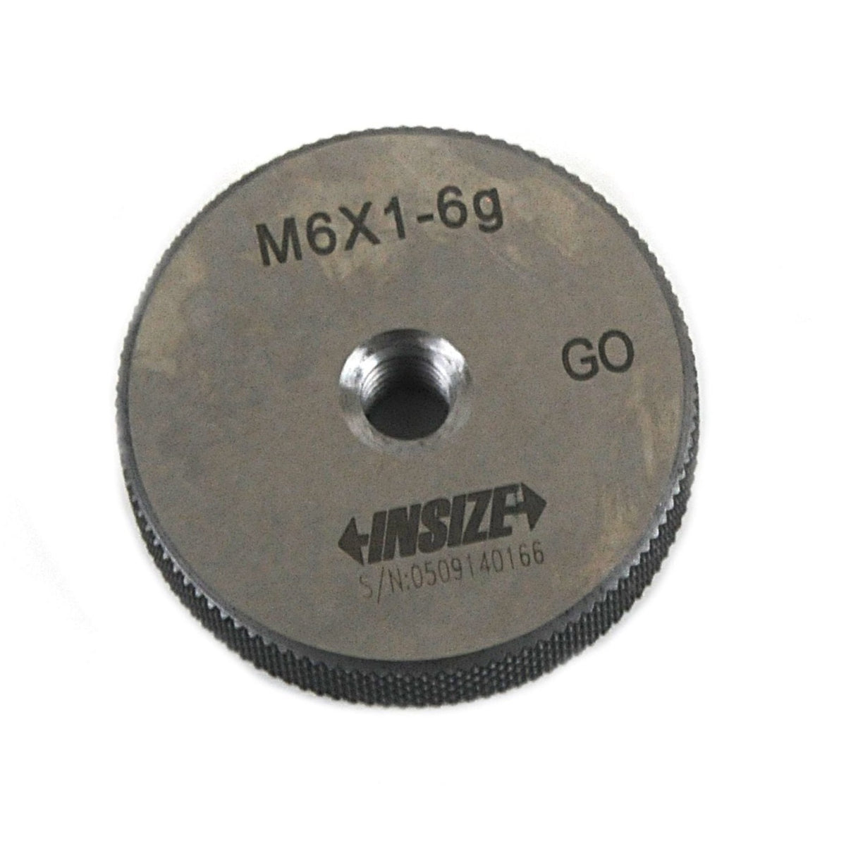 Insize GO Thread Ring Gauge M6X1.0 Series 4120-6