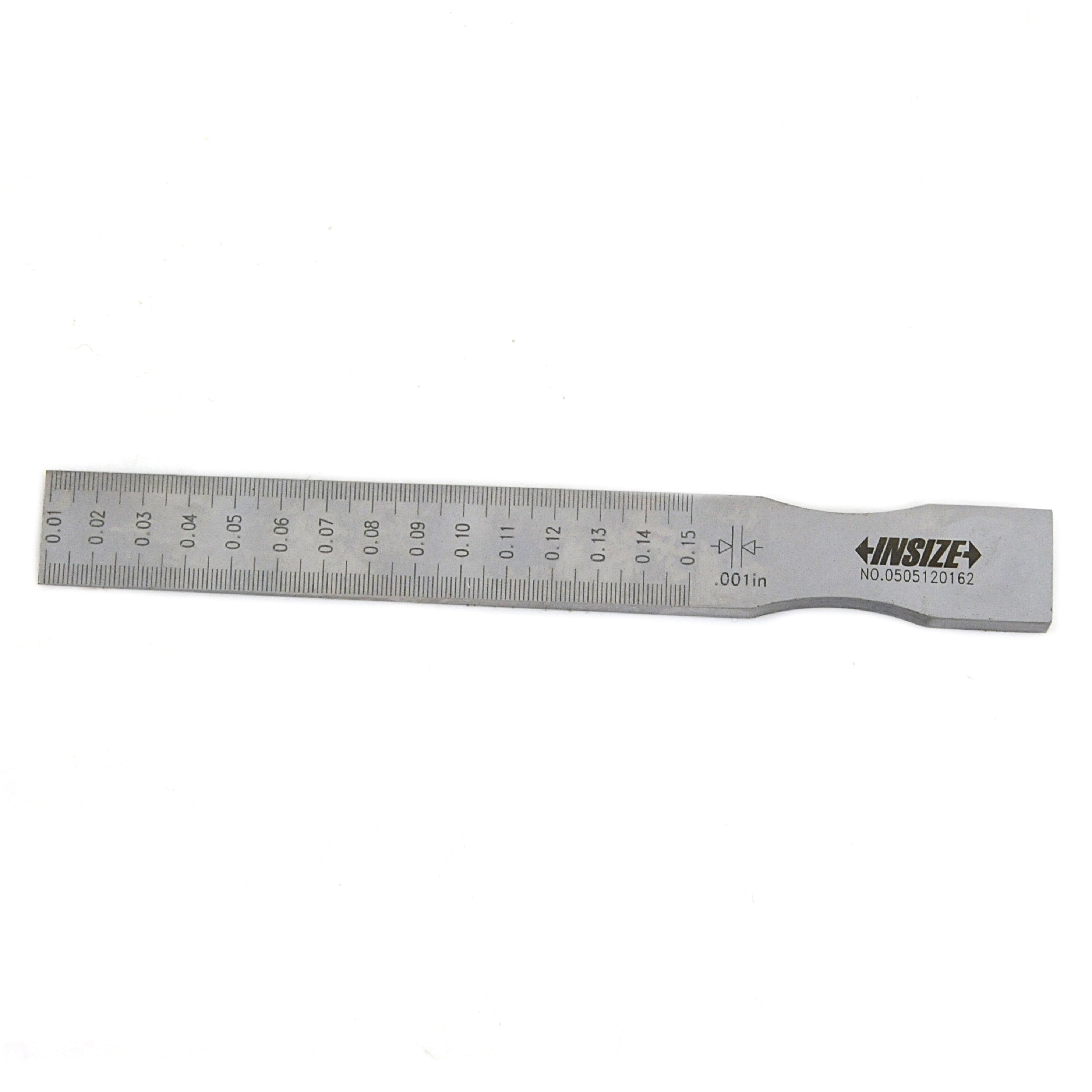 Insize Taper Slot Gauge 0.01-0.15" Range Series 4630-1E